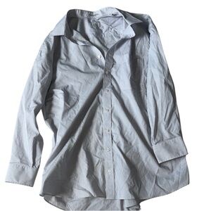 Cooper & Stewart Classic Blue Checkered Men's Shirt Size 19 34/35 Big